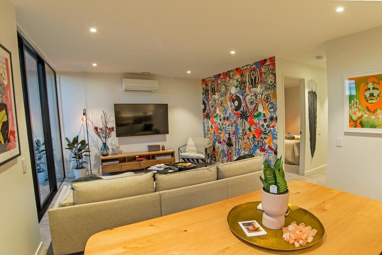 Funk In The City - Luxury Laneway Apartment With Single Garage Christchurch Exterior foto