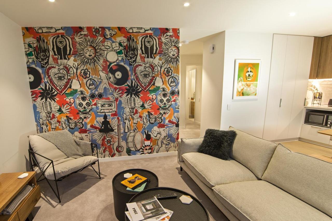 Funk In The City - Luxury Laneway Apartment With Single Garage Christchurch Exterior foto