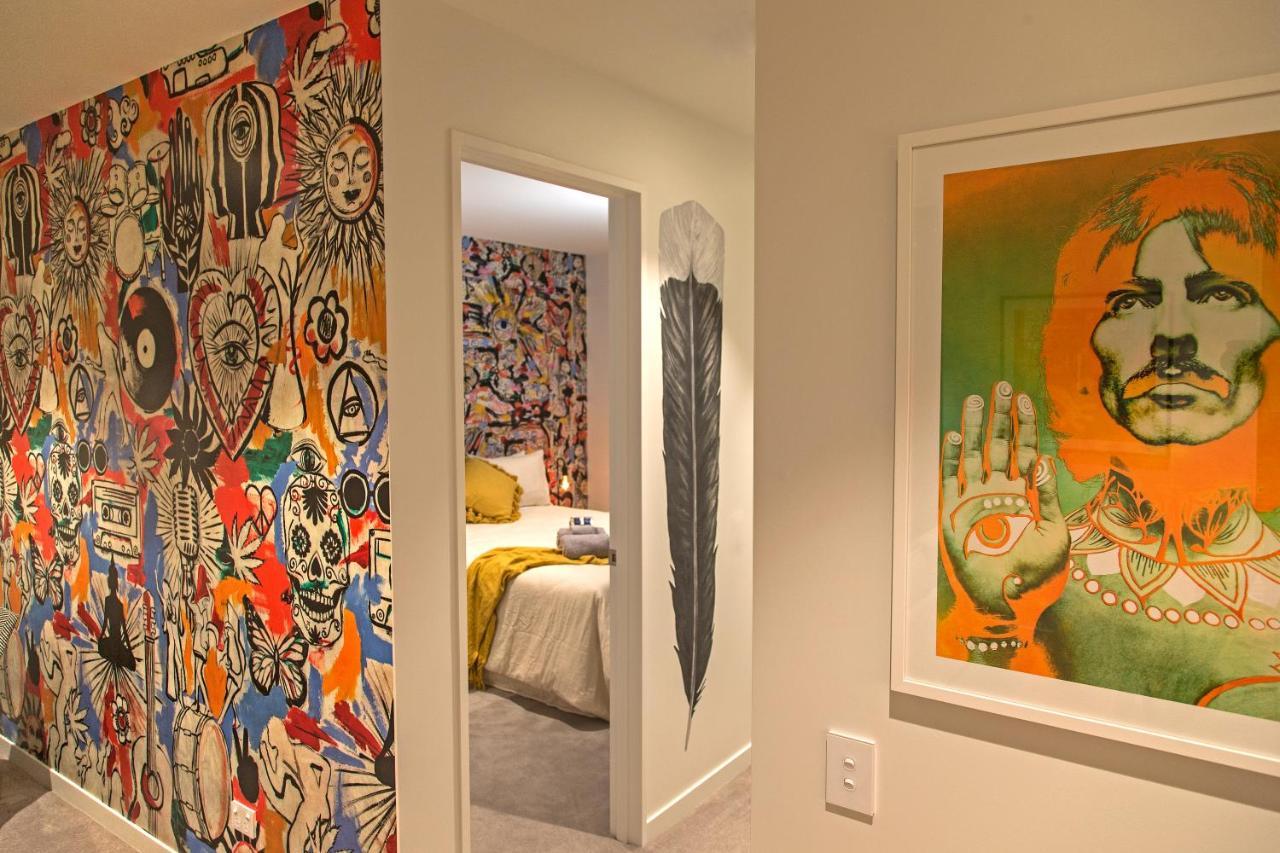 Funk In The City - Luxury Laneway Apartment With Single Garage Christchurch Exterior foto
